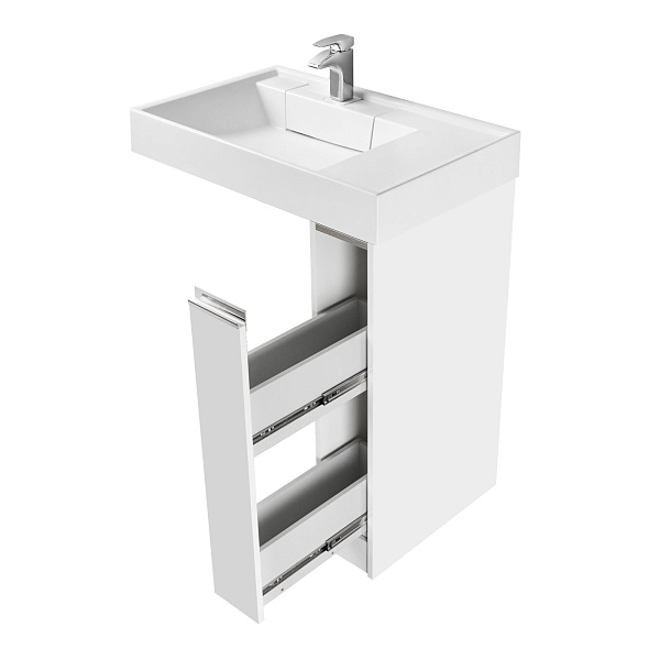 Тумба с раковиной Aquaton Лондри 200 1A236101LH010+1A72113KRW010