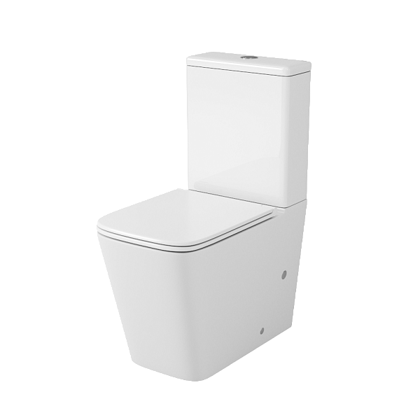 Унитаз компакт напольный безободковый OWL Vatter Ruta-G с сиденьем DP микролифт