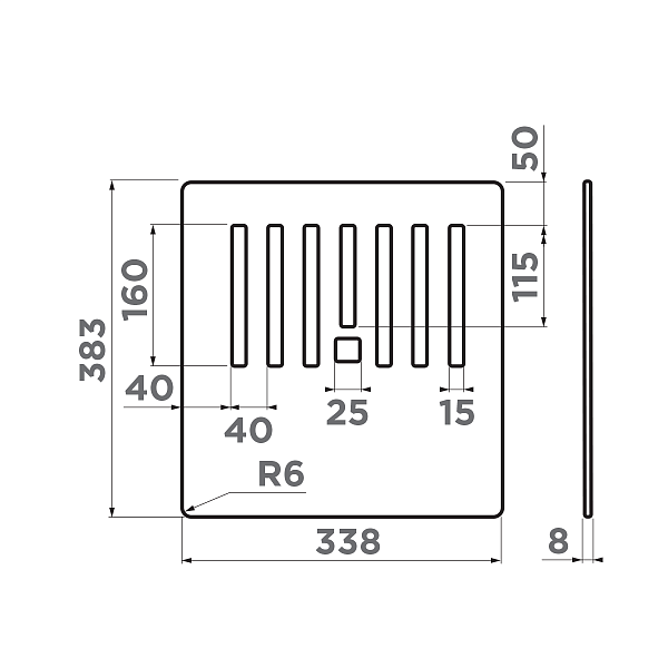 Разделочная доска Omoikiri CB-Kitagawa 86-LB