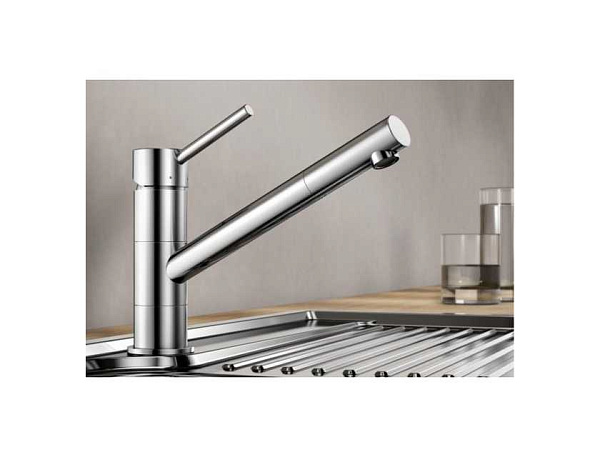 Смеситель для кухни Blanco Kano-S (хром)