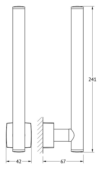 Держатель запасных рулонов FBS Esperado ESP 021