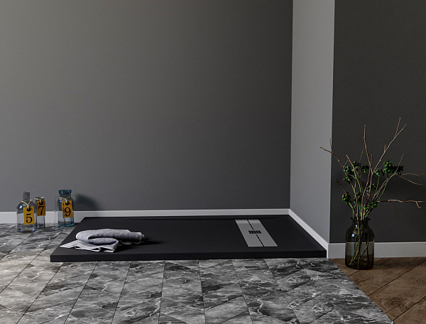 Душевой поддон Aquanet Delight 160х90 черный