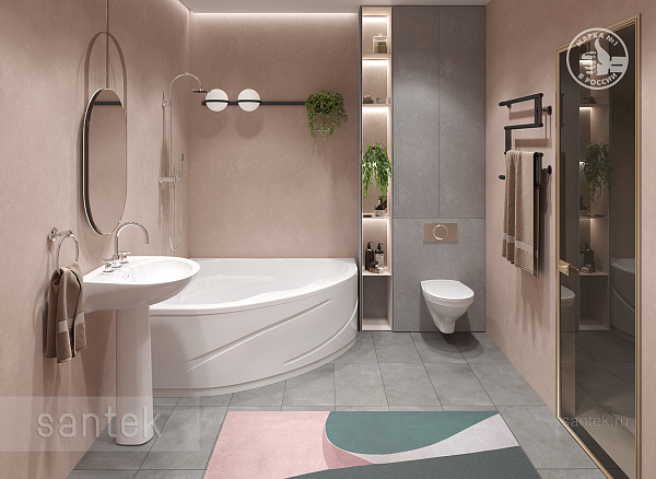 Унитаз подвесной Santek Бореаль 1.WH30.1.977