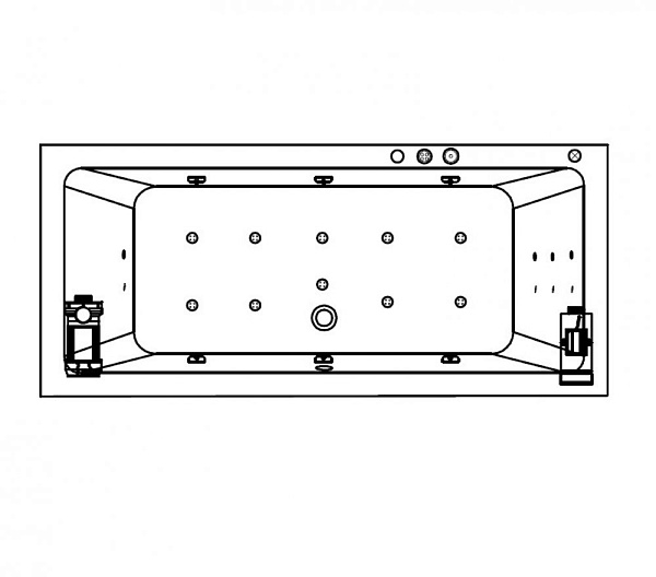 Акриловая ванна Kolpa-San Elektra Special 170х75