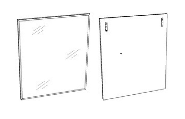 Зеркало COROZO "Альтаир 60"