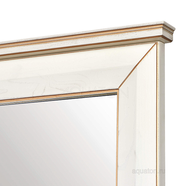 Зеркало Aquaton "Беатриче 105" слоновая кость с патиной