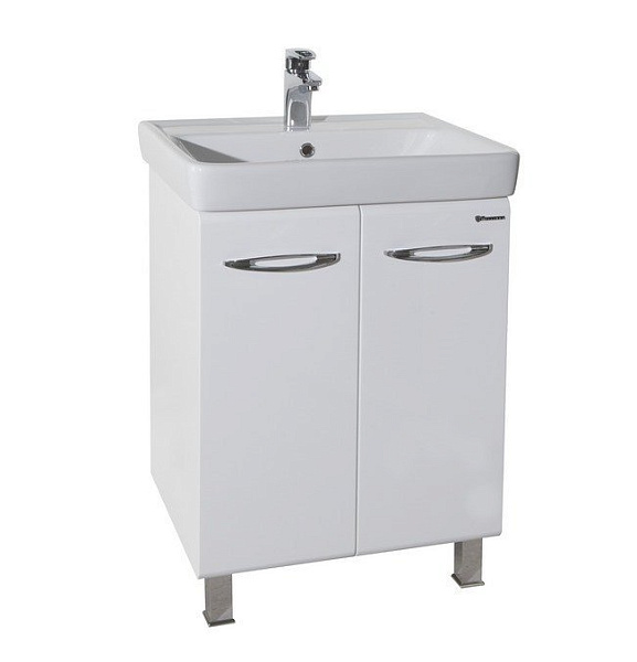 Тумба с раковиной напольная Bellezza "Джела 60" белая