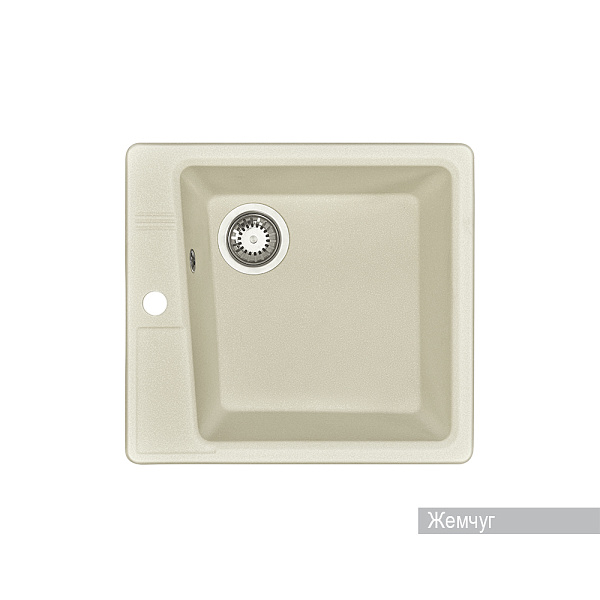 Кухонная мойка Aquaton Парма 1A713032PM240 жемчужный