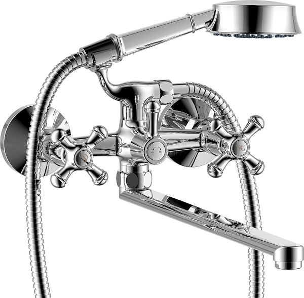 Смеситель для ванны и душа Damixa RedBlu Retro 239500000