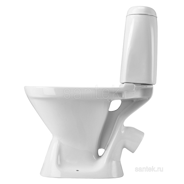 Унитаз компакт напольный Santek Римини с диагональным выпуском 1.WH11.1.758