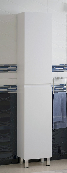 Шкаф-пенал напольный COROZO "Альтаир 60" белый