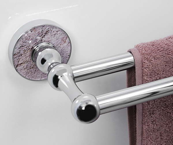 Полотенцедержатель двойной WasserKraft Nau K-7740