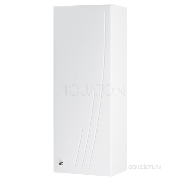 Настенный шкаф двустворчатый Aquaton "Минима М" R белый