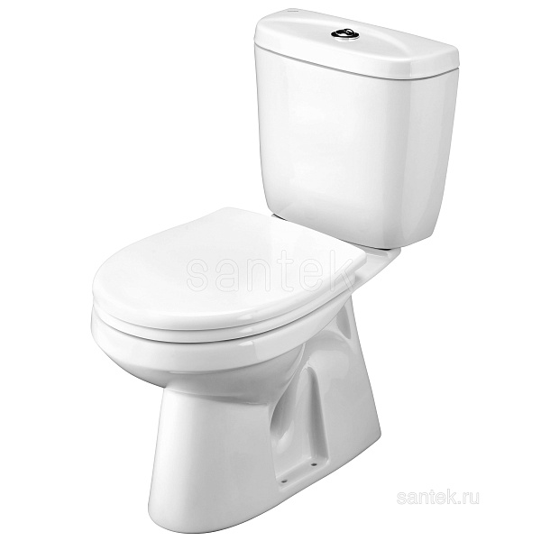 Унитаз компакт напольный Santek Анимо с вертикальным выпуском 1.WH30.2.133