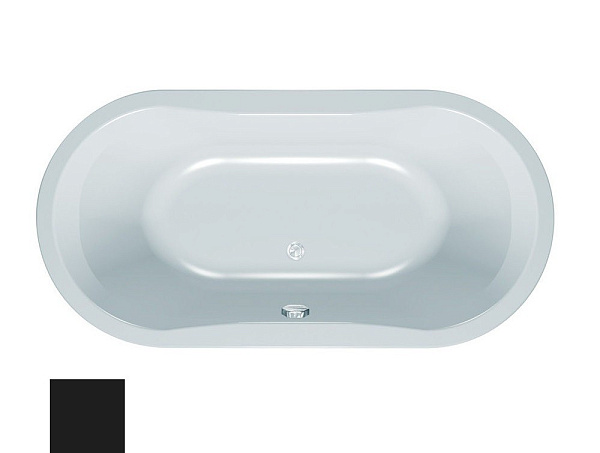 Акриловая ванна Kolpa-San Siris-FS Black 178х88