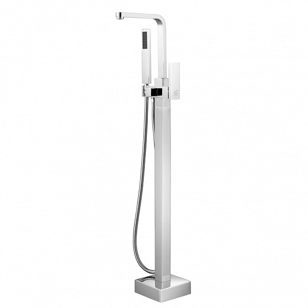 Смеситель напольный с душевой лейкой Swedbe Spira 4005