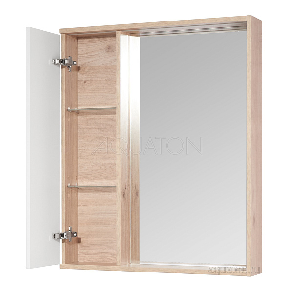Зеркало-шкаф Aquaton "Бостон 60" дуб эврика