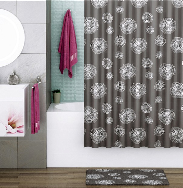 Шторка для ванны WasserKraft Eidar SC-33301