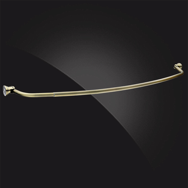 Карниз для ванной комнаты дуговой Elghansa Monterno CR-3-Bronze