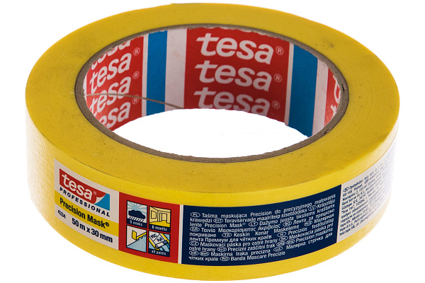 Малярная лента для четких краев Tesa 04334-00010-00 50м х 30мм