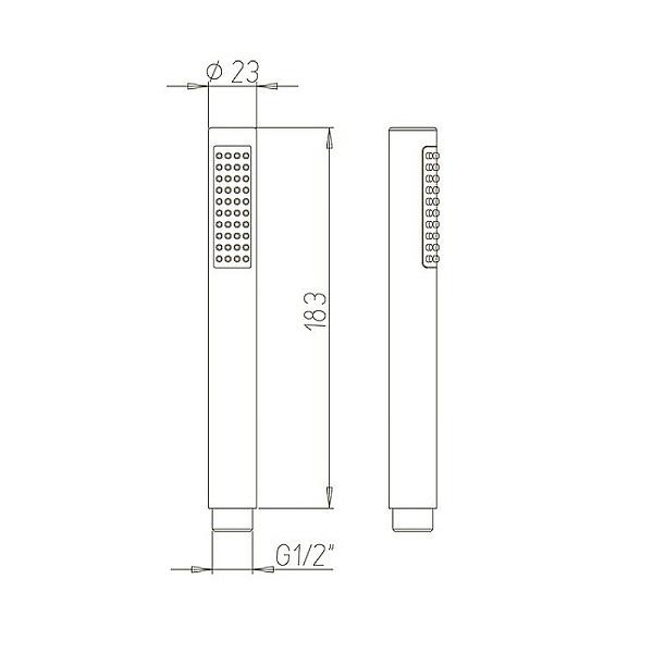 Душевая лейка Paini Arena/Le Mans 92CR155 хром