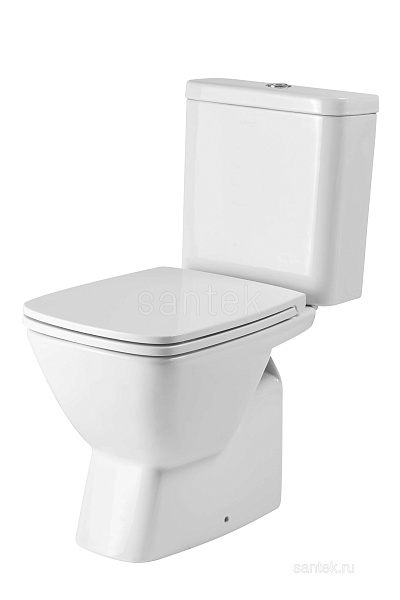 Унитаз компакт напольный Santek Нео с горизонтальным выпуском 1.WH30.2.470