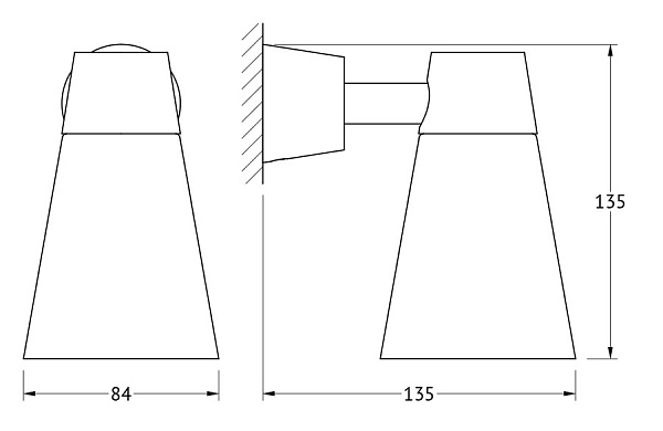Светильник FBS "Vizovice" VIZ 079