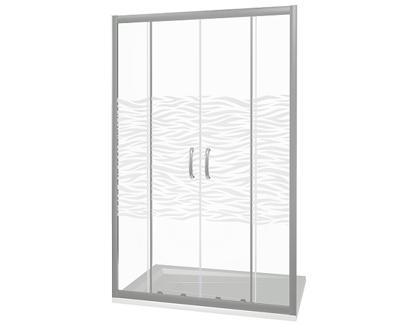 Душевая перегородка Good Door Infinity WTW-TD-150-C-CH