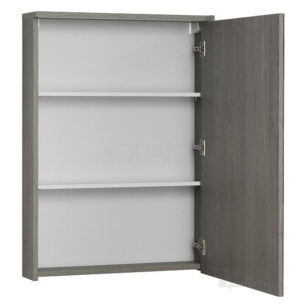 Зеркало-шкаф Aquaton "Стоун 60" грецкий орех