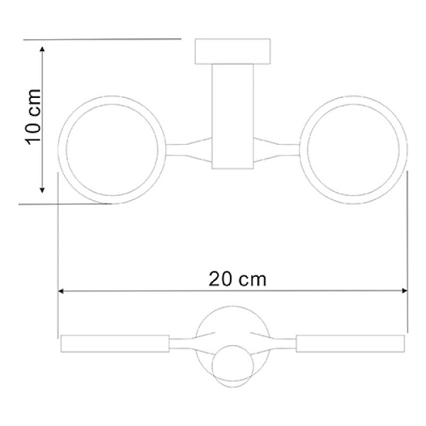 Запасной двойной держатель WasserKraft Donau C177