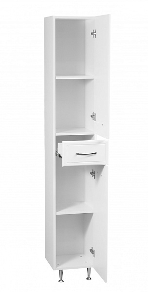 Шкаф-пенал напольный Stella "Концепт 30" белый