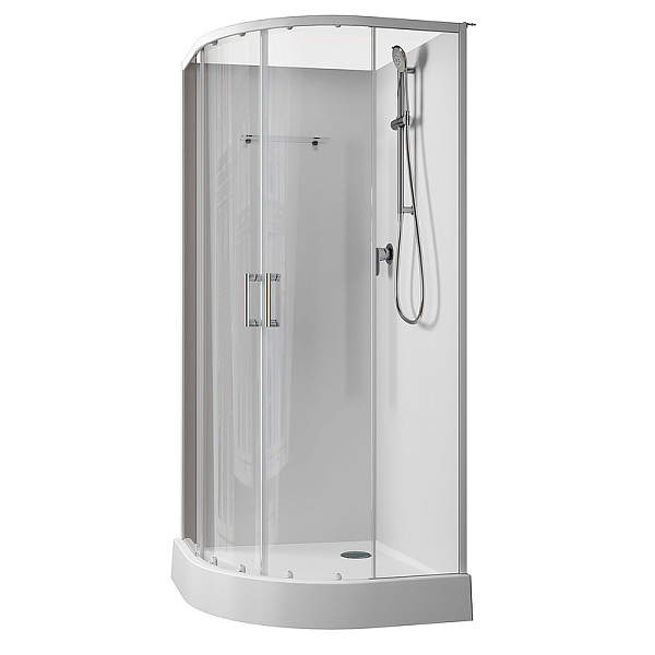 Душевая кабина Aquanet Passion EVO 80x80 R White