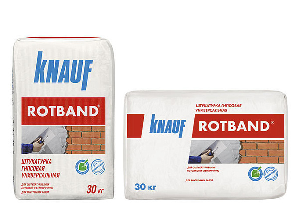 Штукатурка гипсовая Knauf Rotband универсальная