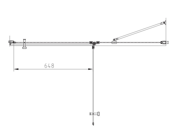Душевая дверь Omnires Manhattan ADP13XLUX-TCRTR 130 см хром