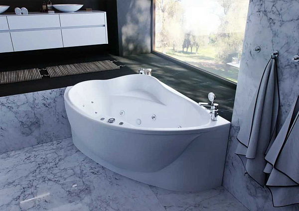 Акриловая ванна AQUATEK Альтаир 160x120 L