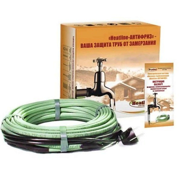 Кабель нагрев"HEATLINE" АНТИФРИЗ (2 м) HL-AF-2