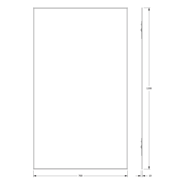 Зеркало с фацетом EVOFORM BY 0241