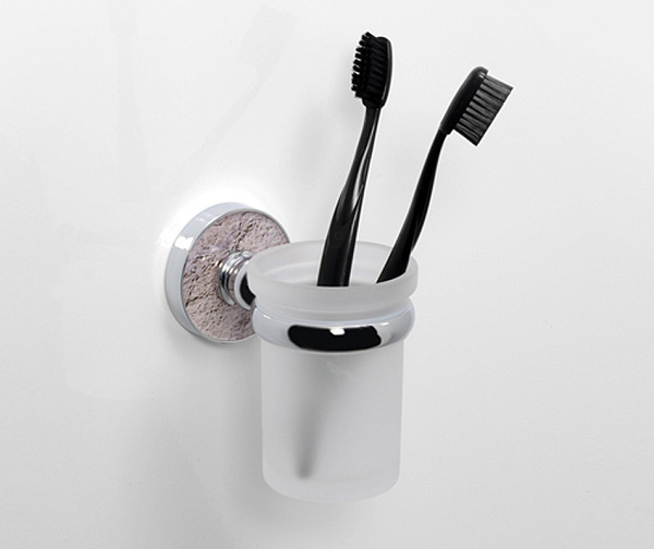 Стакан с держателем WasserKraft Nau K-7728