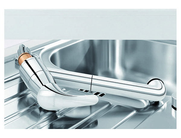 Смеситель для кухни Blanco Daras-S-F с выдвижным душем