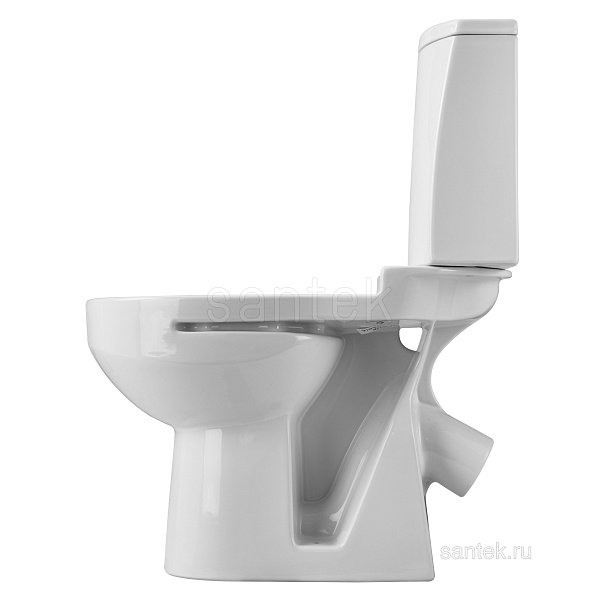 Унитаз компакт напольный Santek Аллегро Лайт с диагональным выпуском 1.WH30.2.356