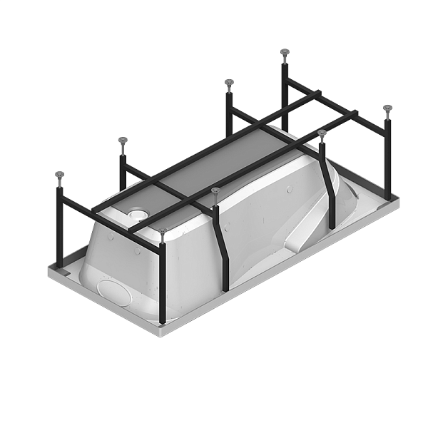 Акриловая ванна Radomir Парма-дона 180х85 L