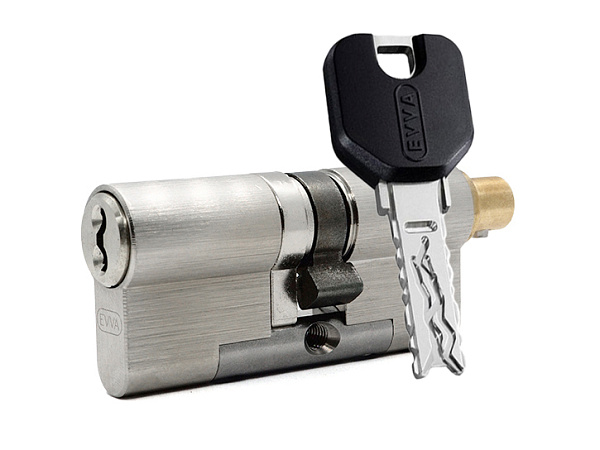 Цилиндровый механизм EVVA 4KS 51x51 ключ-вертушка