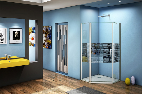 Душевой уголок Good Door Fantasy PNT-90-F-CH