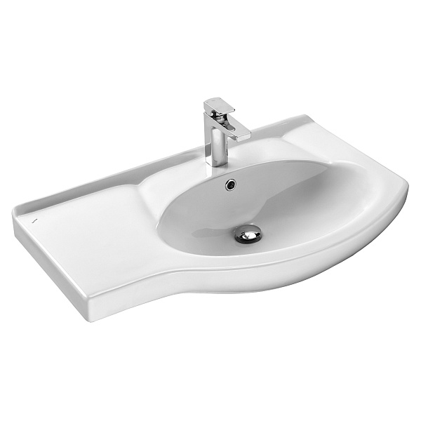 Раковина подвесная Santek Коралл 83 с левым крылом