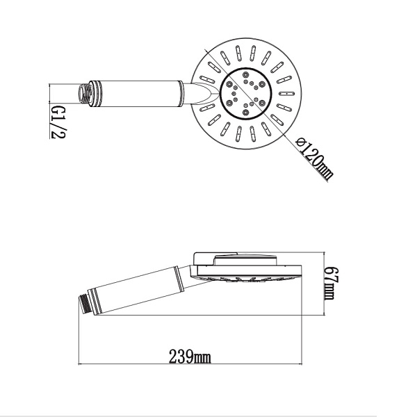 Душевая система с термостатом Omnires Y Y1244NBL черная