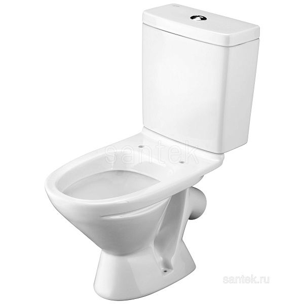 Унитаз компакт напольный Santek Лига с диагональным выпуском 1.WH30.2.141