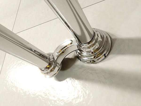 Карниз для ванной комнаты двойной Elghansa Monterno CD-2-Chrome