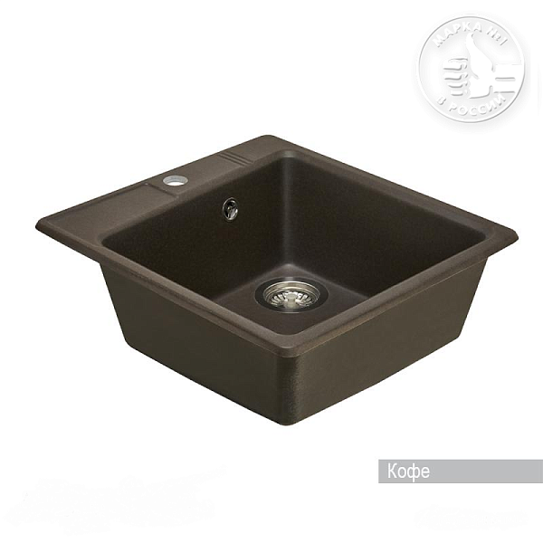 Кухонная мойка Aquaton Парма 1A713032PM280 кофе