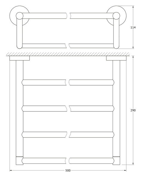 Полка для полотенец Artwelle Harmonie HAR 032