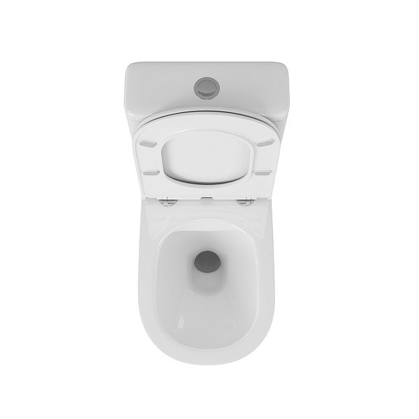 Унитаз компакт напольный безободковый OWL Eter Cirkel-G с сиденьем DP микролифт